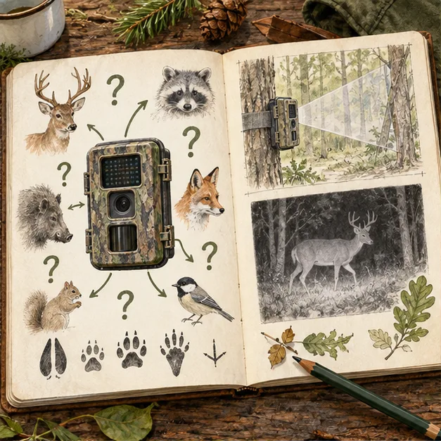Gezeichnete Feldjournal-Illustration zum Artikel faq.